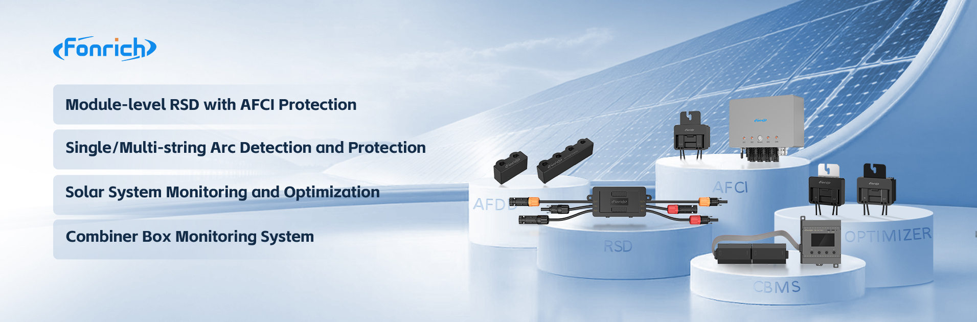 Fonrich AFCI Rapid Shutdown Technology for Highway PV Safety(pic3)
